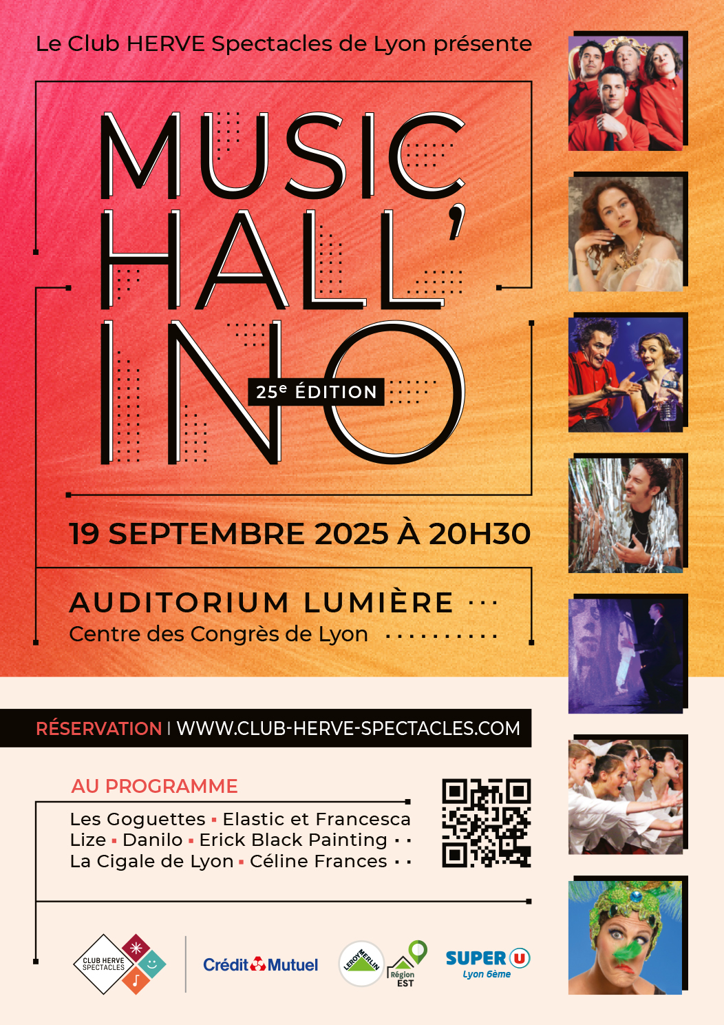  MUSICHALL'INO LYON - Réservez vos places !