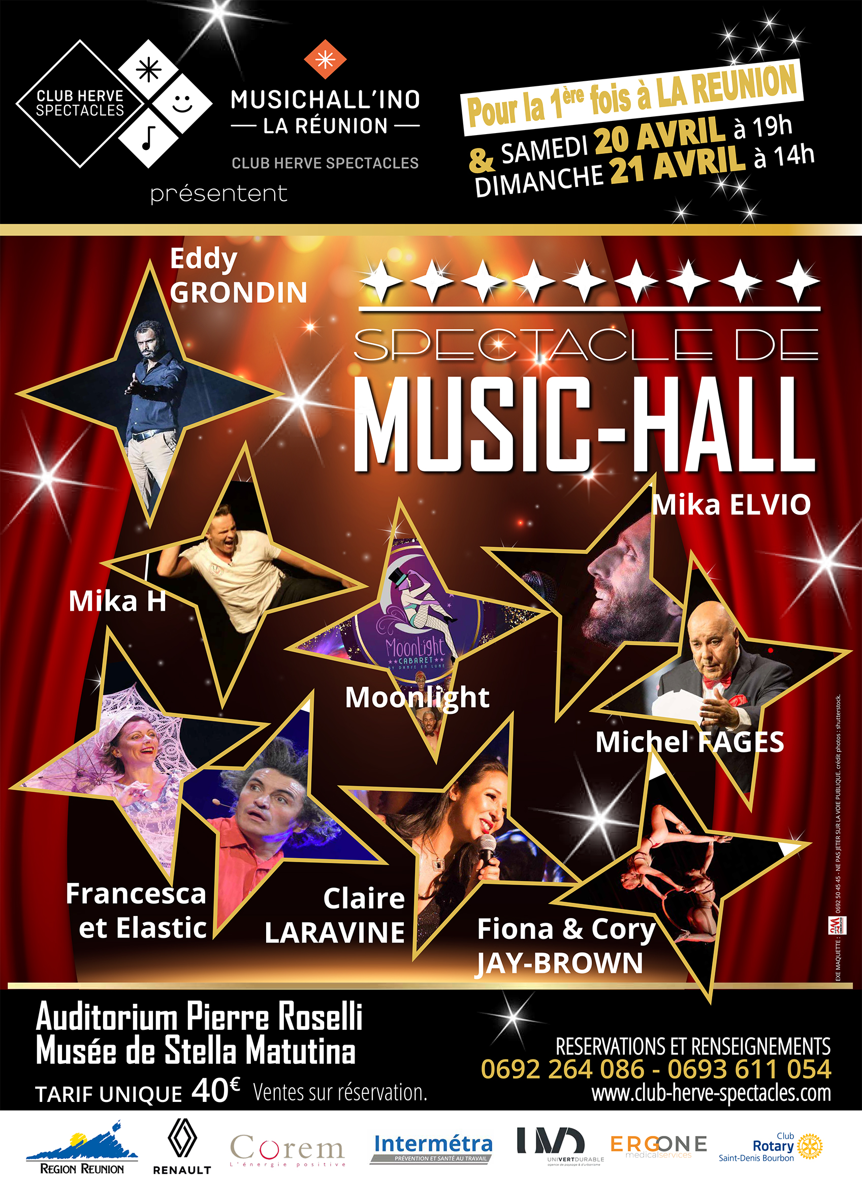 MUSICHALL'INO La Réunion 2024 - Le Best of !