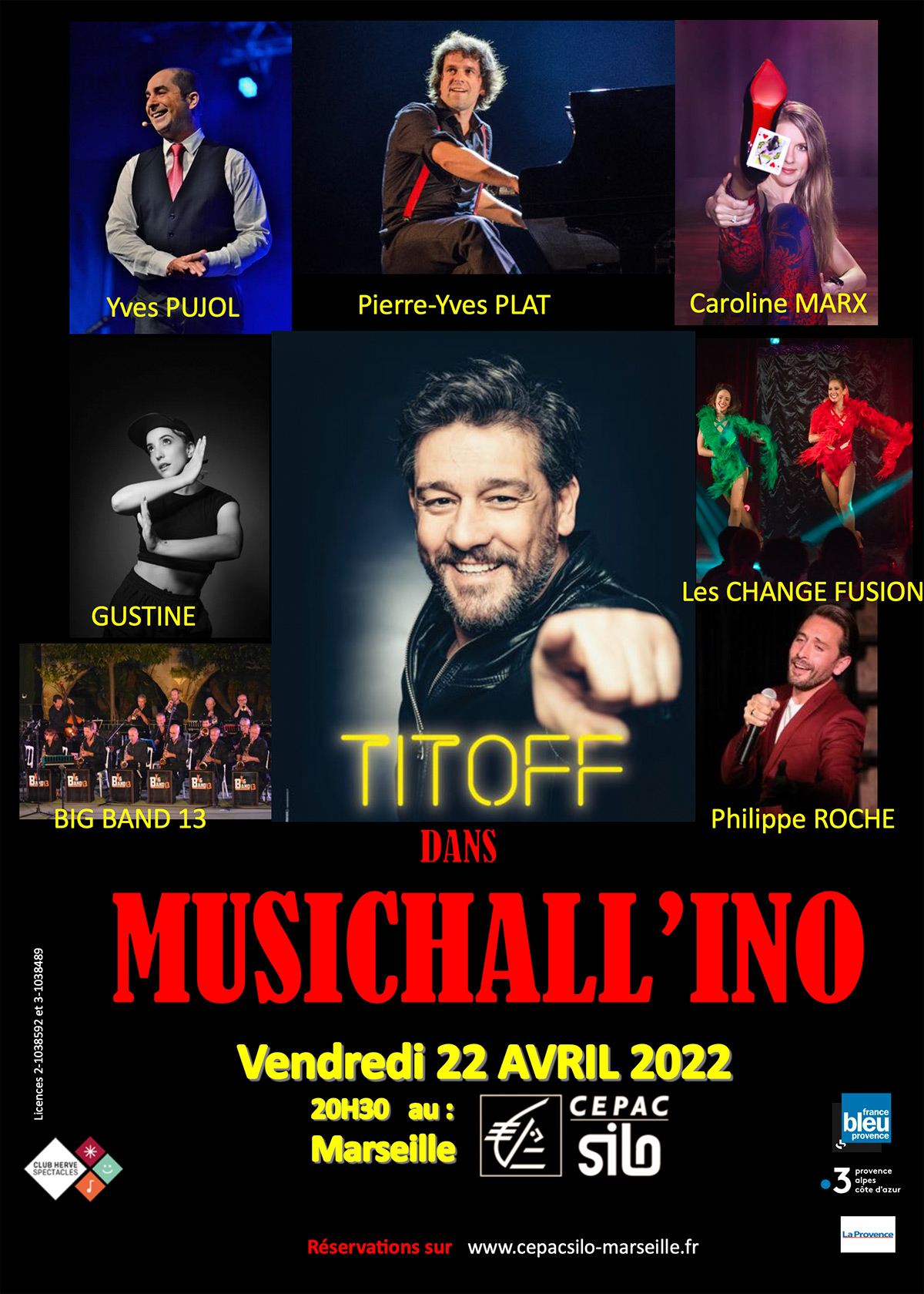 Musichall'ino 2022 Marseille